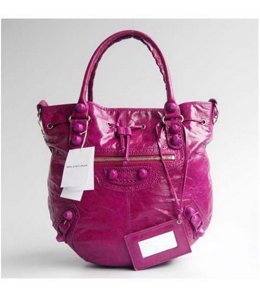 Balenciaga Giant Covered Hobo_Purple